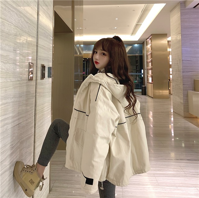 オータムウィンタージャケット ルーズ薄手ベルベットコート 秋物 冬物 YY-ファッション50886957340