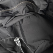 バレンシアガ ジュネーヴ ラージ ショルダーバッグ ブラック ナイロン レザー AW24