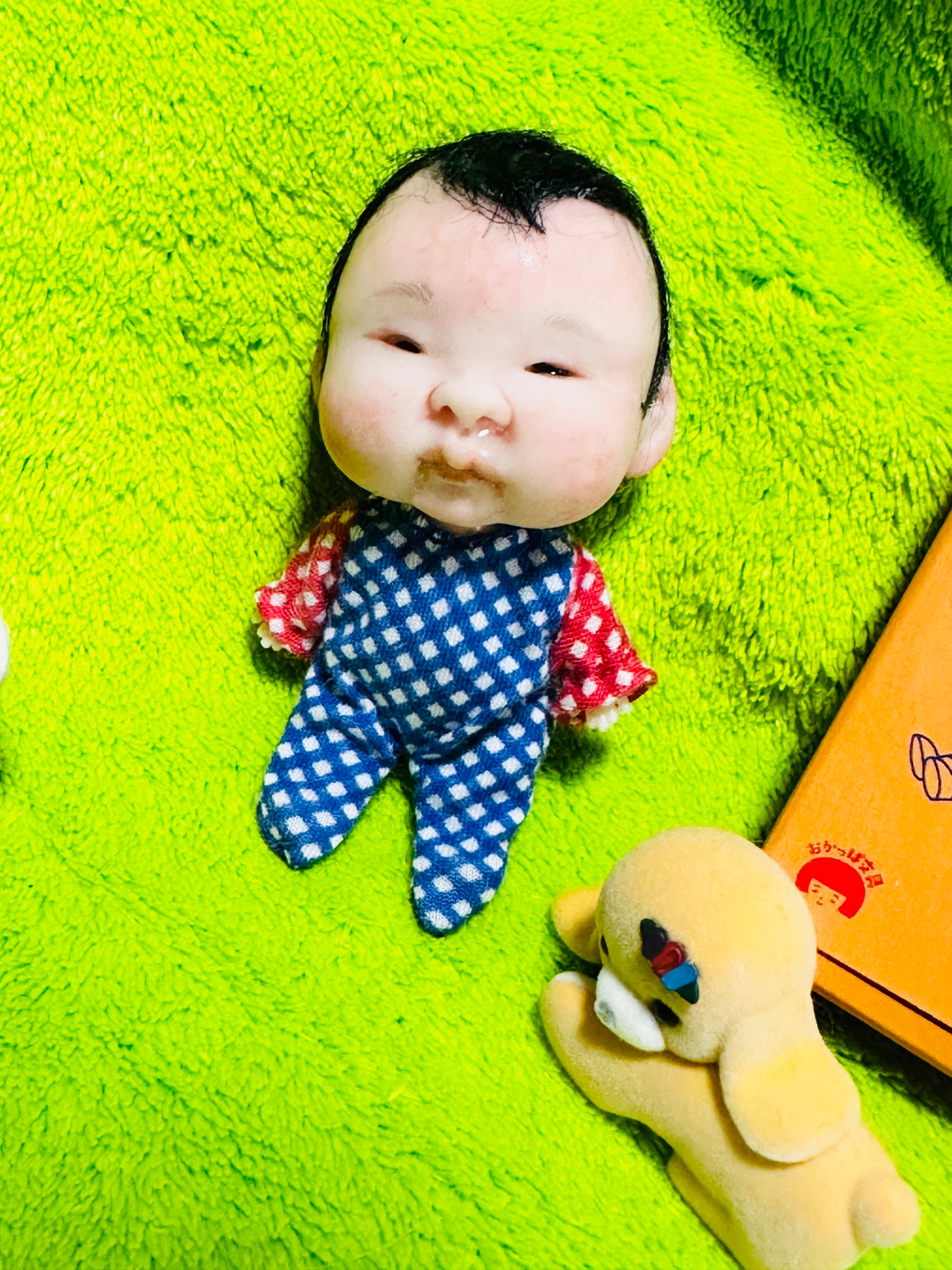 ヒトガタリ屋 昭和通り】創作人形/OOAK/樹脂粘土ベビー | ヒトガタリ屋 
