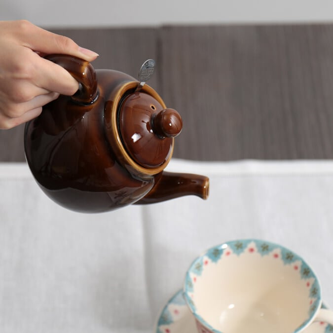 限定色 ティーポット 2カップ 600ml グレージュ | London Pottery