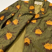 ビンテージ VALENTINO BOUTIQUE ヴァレンティノ 花柄 総柄 ライト ジャケット サイズ 14 /レディース/オールド