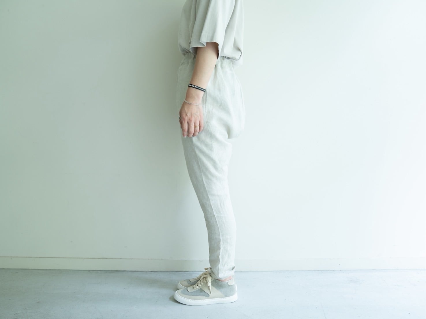 COSMIC WONDER「Linen oxford tattuke pants」 | uminoschole