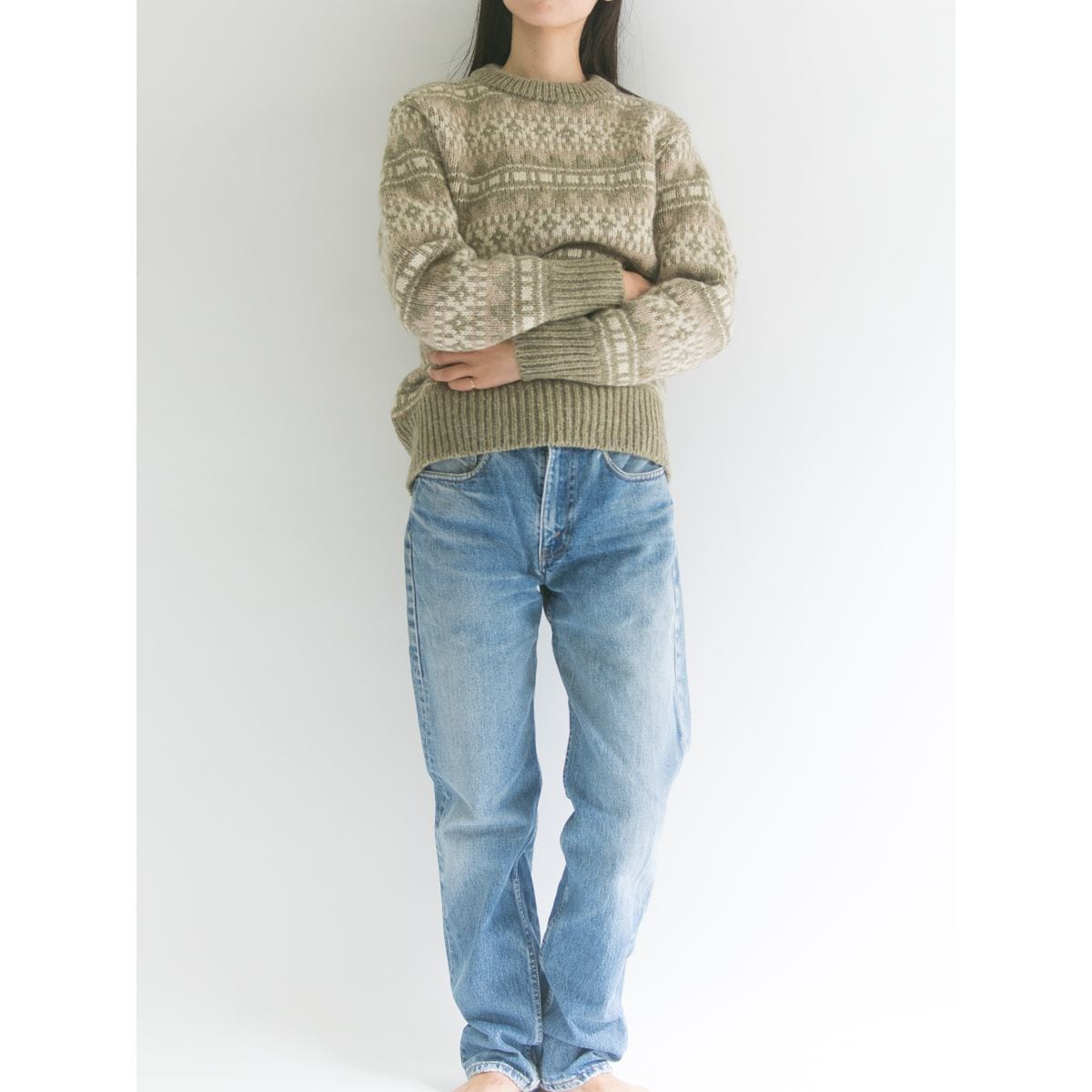 【V.JUUL Christensen】Made in Denmark knit(デンマーク製 プルオーバー ニット)11d