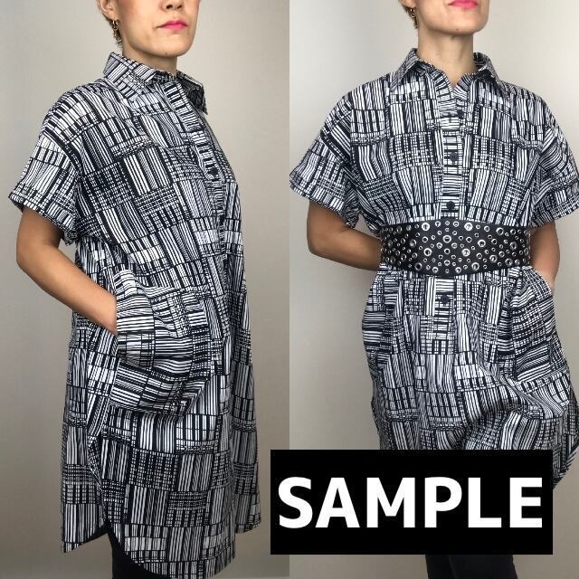 【オーダーメイド】チュニックシャツ01(布代別)