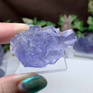 3.幻想的な色合い☆ヤオガンシャン産・ブルーフローライト原石