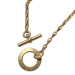 vintage CELINE long toggle chain necklace