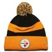 ニューエラ ニット帽 ビーニーキャップ 帽子 メンズ レディース NEW ERA NFL ピッツバーグ スティーラーズ ワンサイズ HL22828