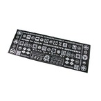 黒色手ぬぐい 縦35.8×横100.6