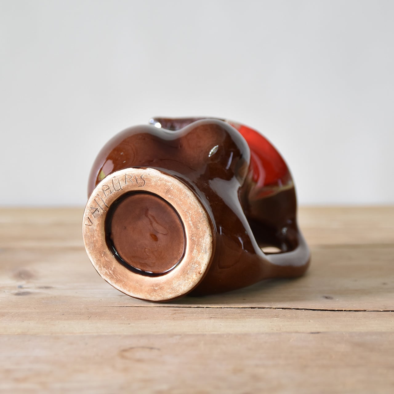 French Water Pitcher Vase (Fat Lava) / フレンチ ウォーター