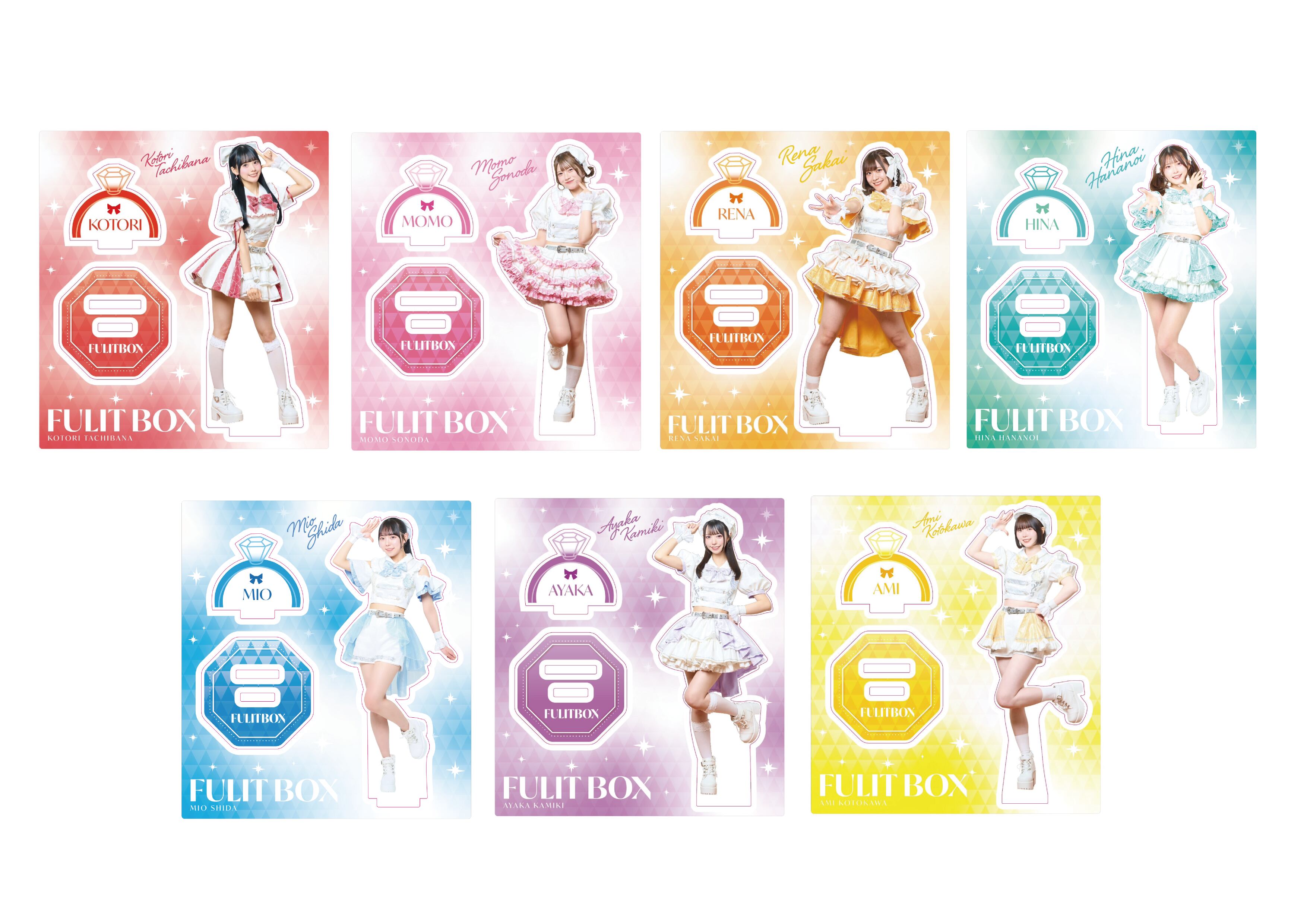FULIT BOX 4thアクリルスタンド | FULIT BOX official shop
