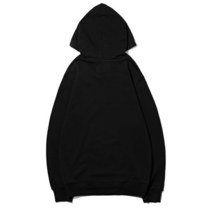 【HIPANDA ハイパンダ】レディース フロッキープリント フーディー スウェット WOMEN'S BASIC LOGO HOODIE SWEAT SHIRT / WHITE・BLACK・RED