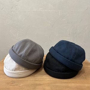 LINEN FISHERMAN CAP