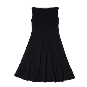 ralph lauren  wool  black dress