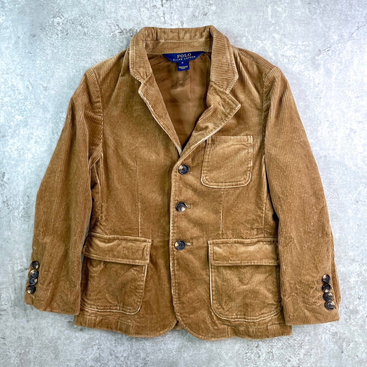 Kids】POLO RALPH LAUREN コーデュロイテーラードジャケット キッズ 6