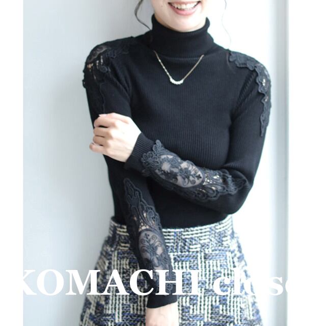 【送料無料】 ニット タートルネック 黒 リブ レース 刺繍 個性的 韓国 トップス カットソー セーター レディース 透け感 薄手 チクチクしない 大人 きれいめ 高級感 高見え おしゃれ オルチャン 目立つ インナー 長袖 デート 色気 上品 女っぽい 大人っぽい 豪華 きちんと 大人女子 大人可愛い フェミニン エレガント セクシー 抜け感 かっこいい 冬 秋冬 春 白 紺 ブラック ホワイト ネイビー ボルドー 格上げ こなれ感 スタイルアップ 主役級 存在感 お洒落 異素材ミックス