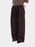 Nothingnoth 25AW Multi-pleated Wide Pants