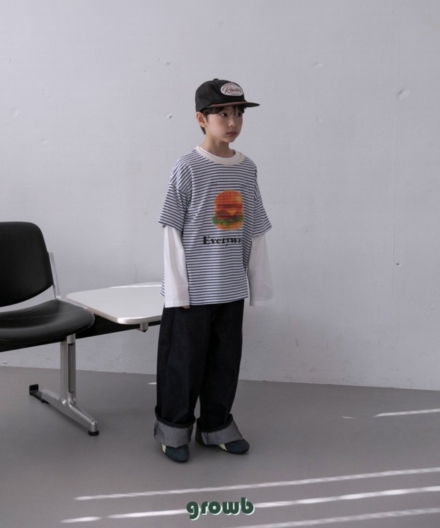 《送料無料》予約:ハンバーガーT半袖【growb】