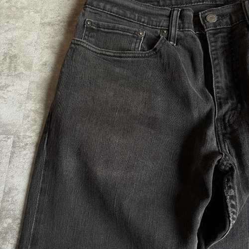 【W34 L30】00s usa levi's ブラック 559 詳細写真16