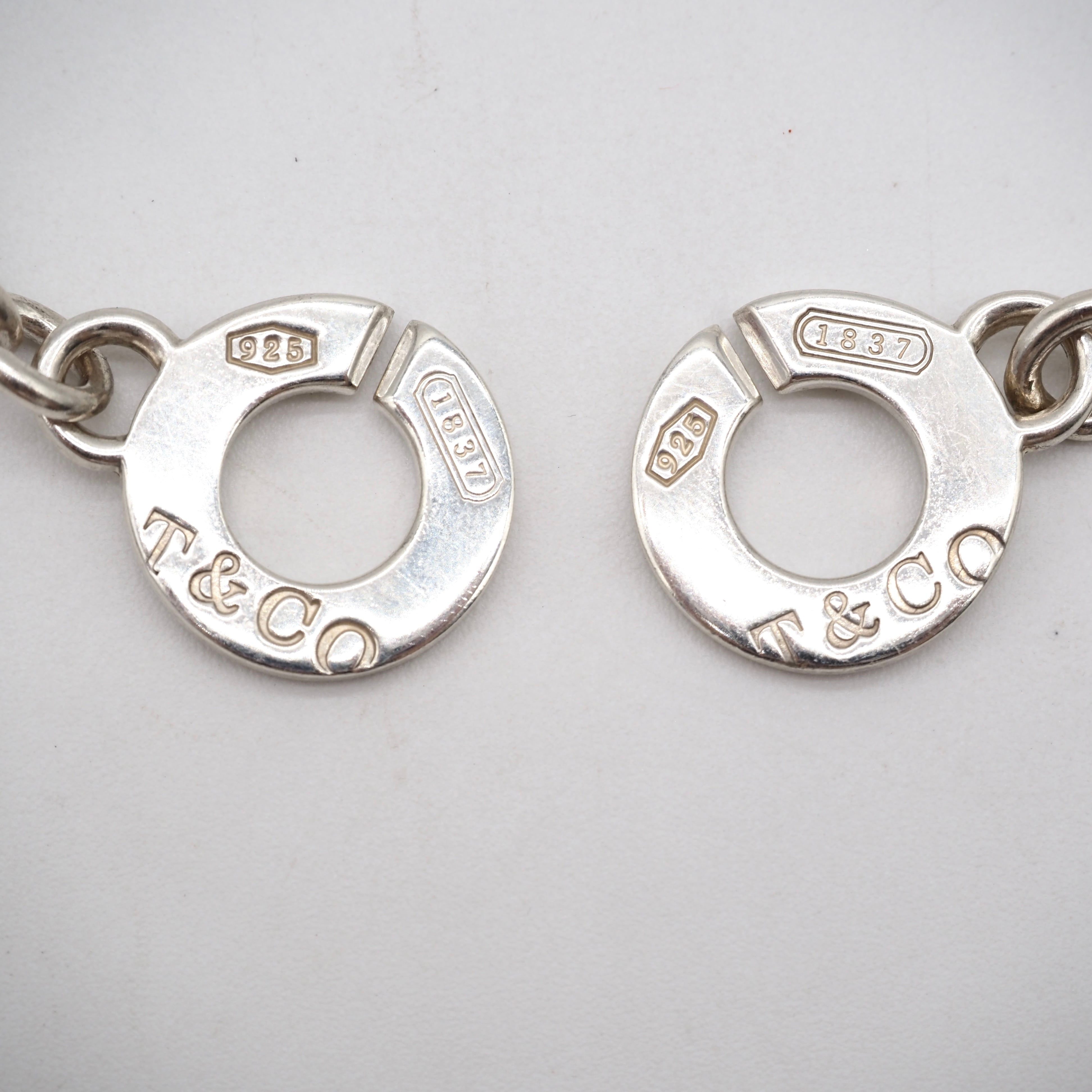 Tiffany & Co. 1837 サークル ネックレス Tiffany&Co. 1837サークルクラスプ ネックレス シルバー925