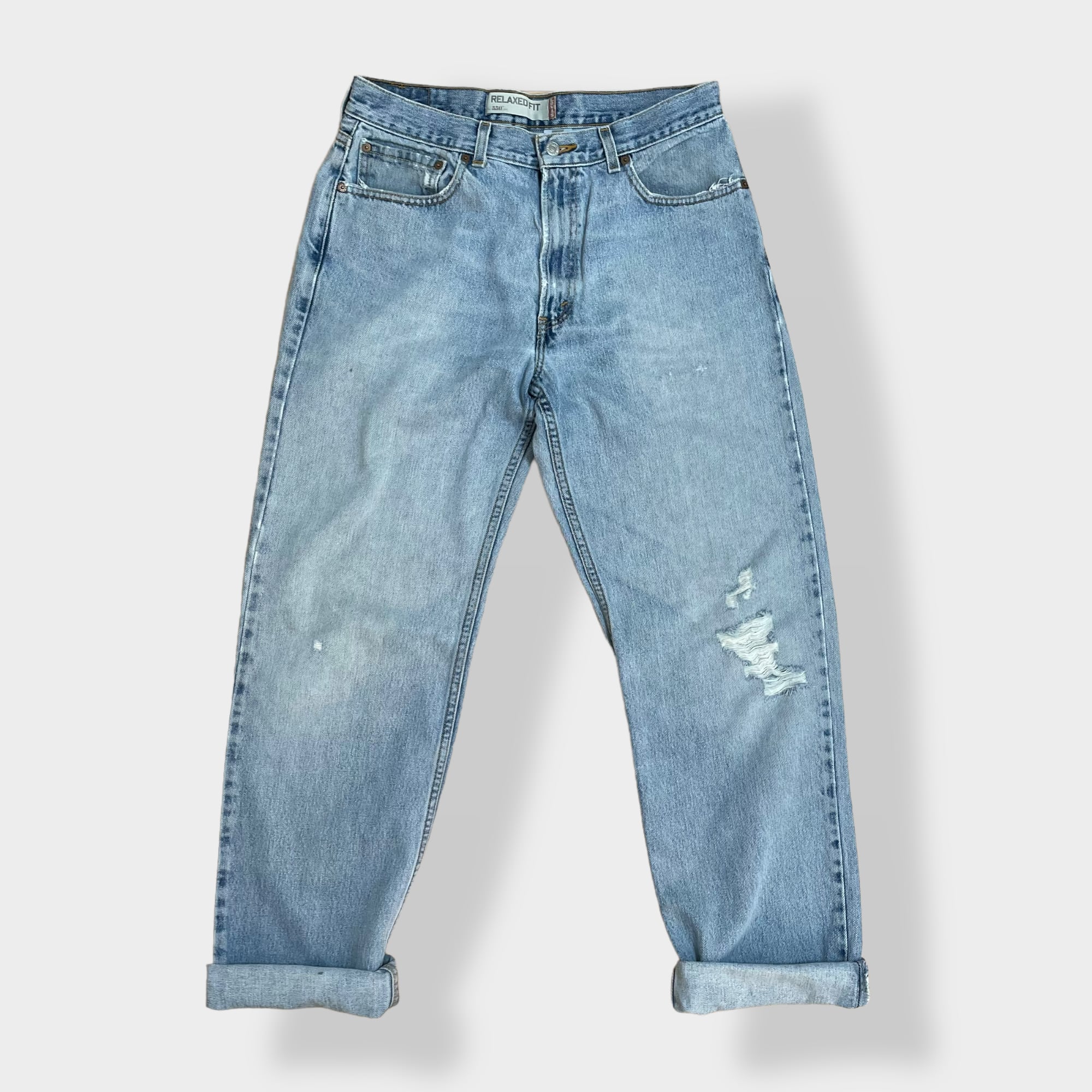 リーバイスLevi's560COMFORT FITワイドデニムバギーW34L34