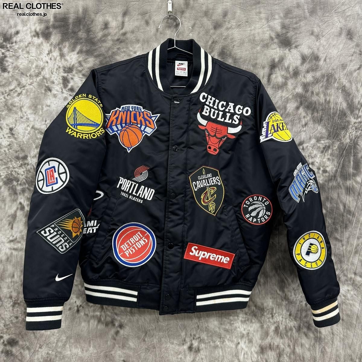 Supreme×NIKE/シュプリーム×ナイキ【18SS】NBA Teams Warm Up Jacket/NBAチーム ウォームアップ  ジャケット/スタジャン/S