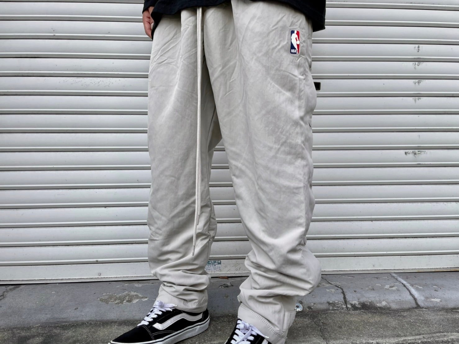 Nike fear of god warm up pants string XS