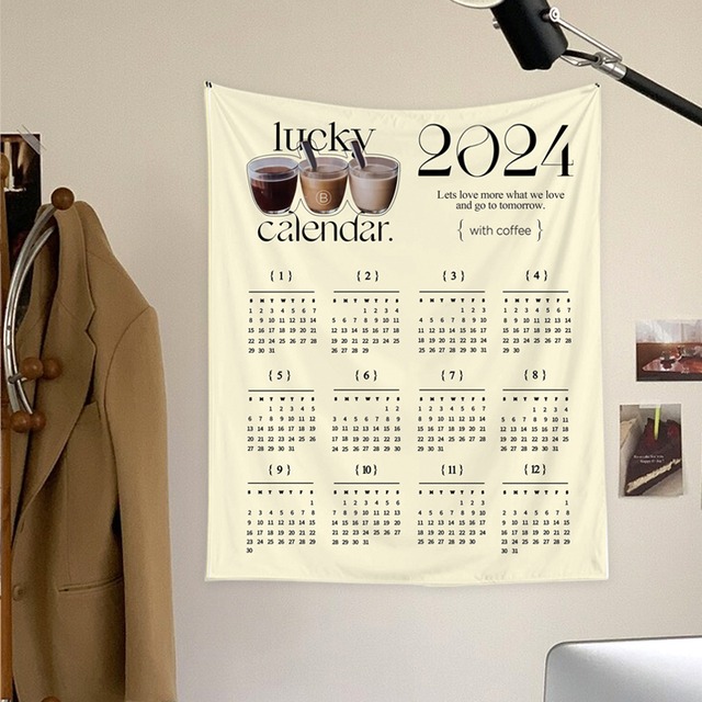 【DECORATIO】2024年ラッキーカレンダー掛け布
