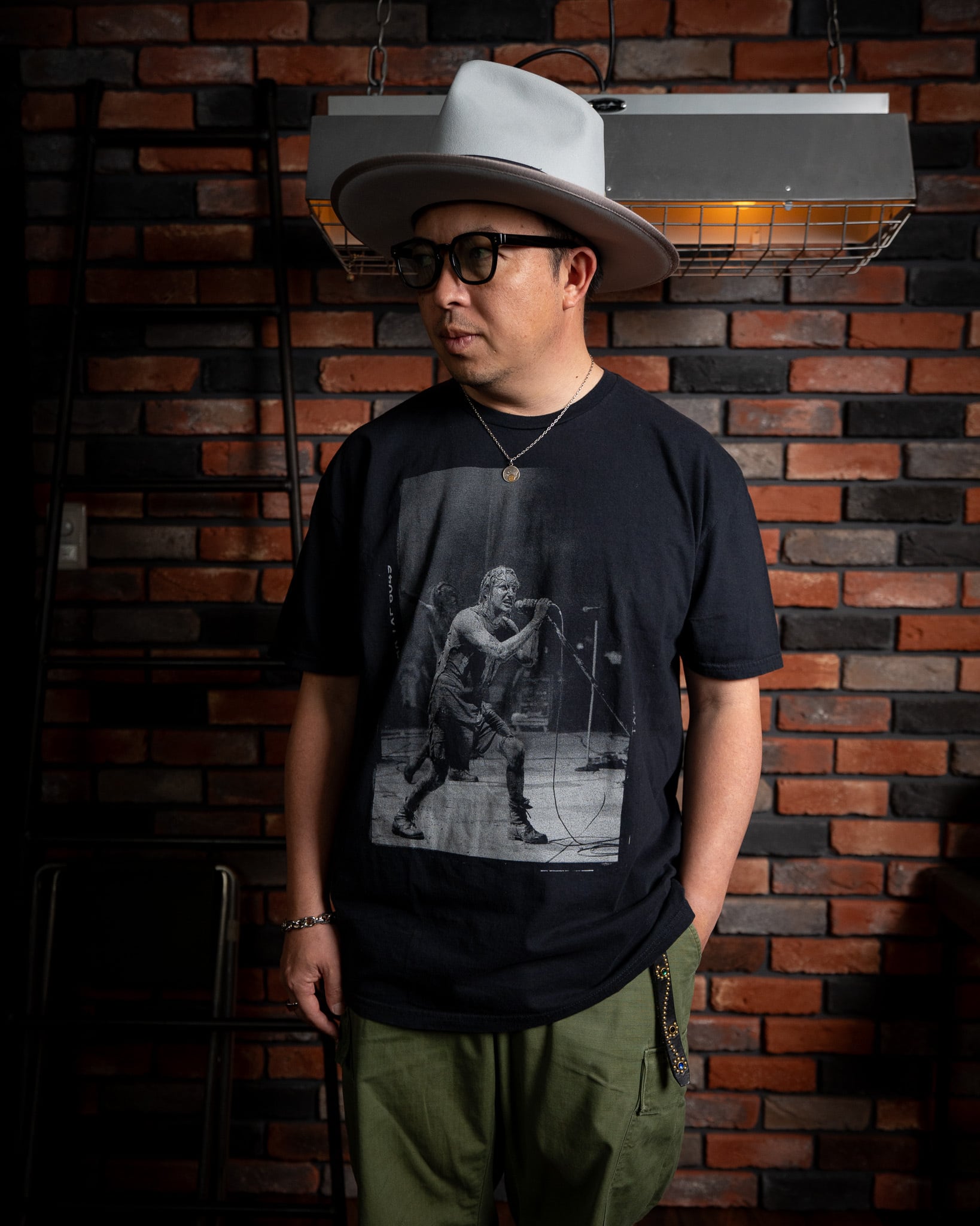 THRIFTY LOOK】NINE INCH NAILS TEE 新品 ユーズド加工 L XL ナイン