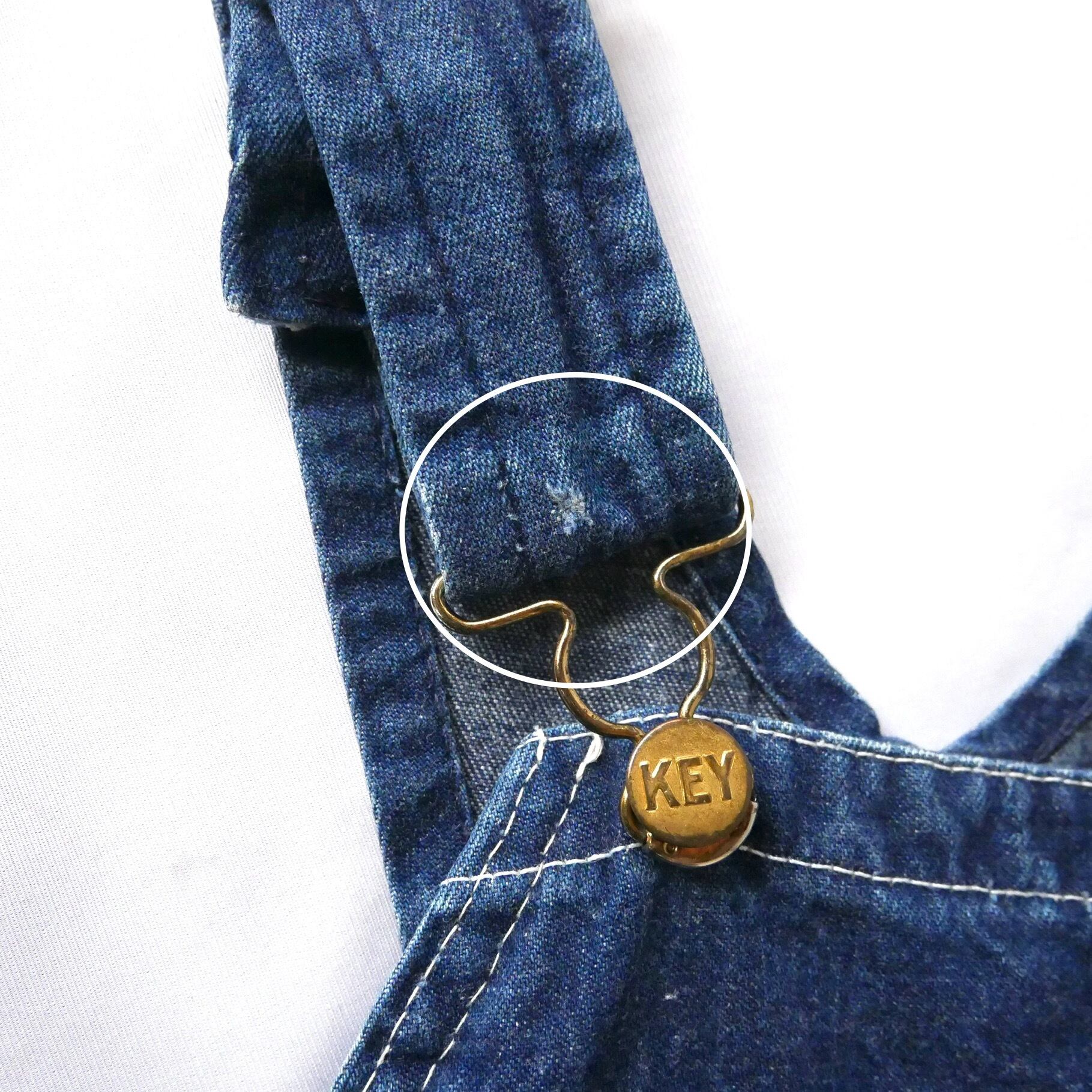 Made in USA KEY overall denim remake onepiece アメリカ製 キー