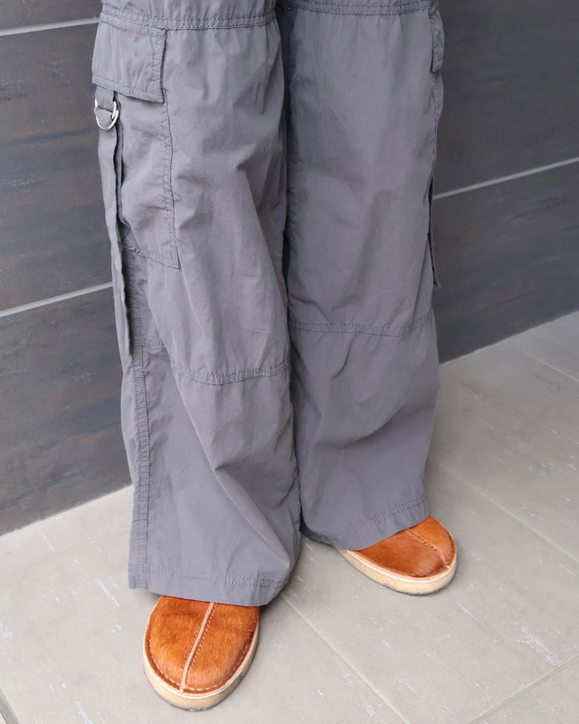 wide straight cargo pants