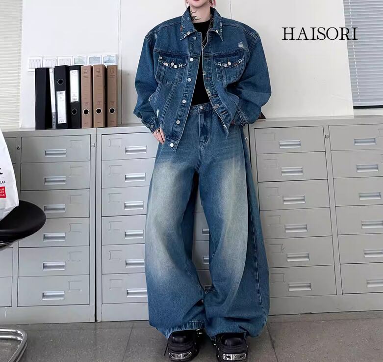 ルーズステッチ・オーバーサイズ・デニムセットアップ