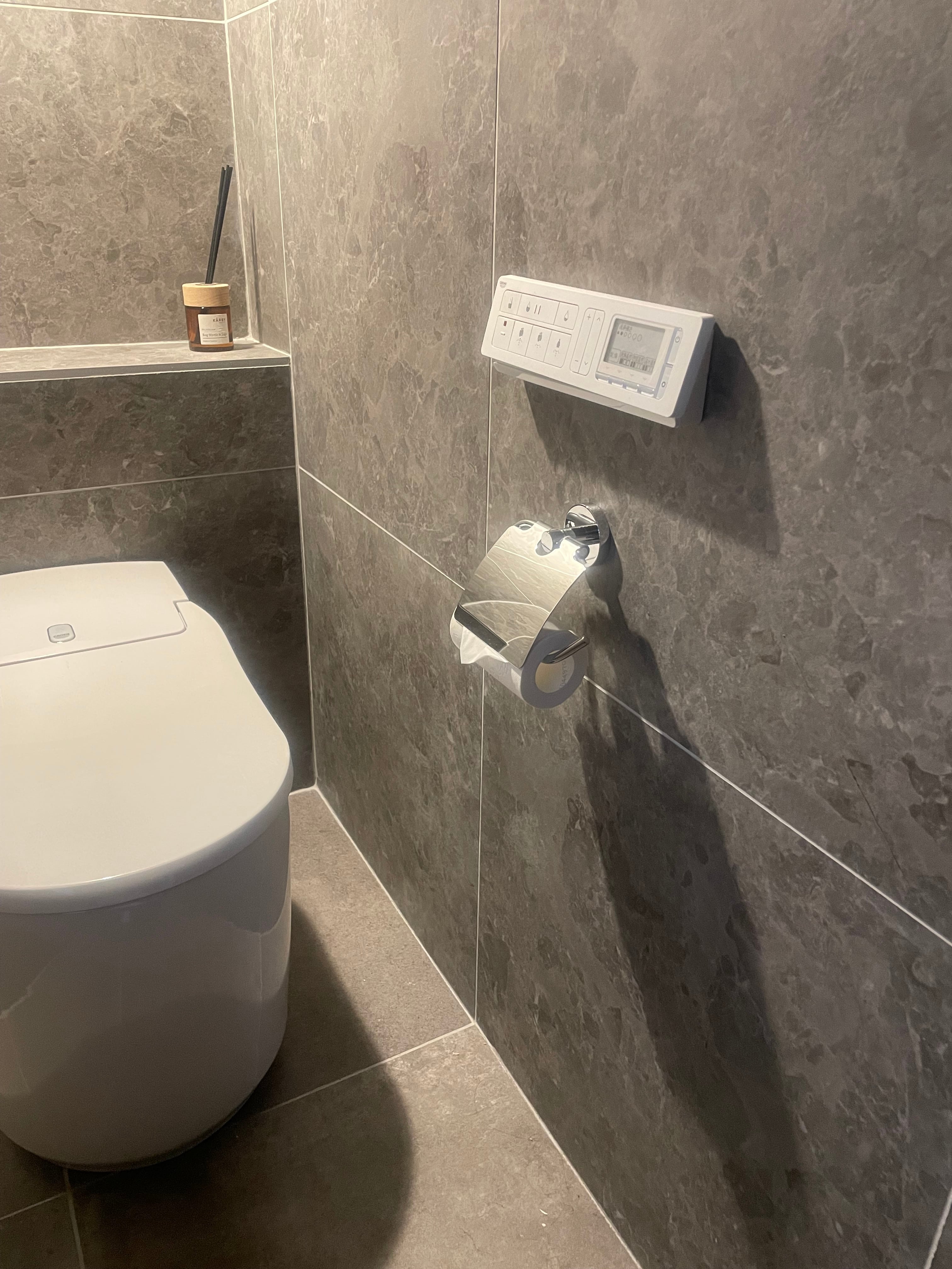 GROHEエッセンシャル トイレットペーパーホルダー(カバー付) | empati