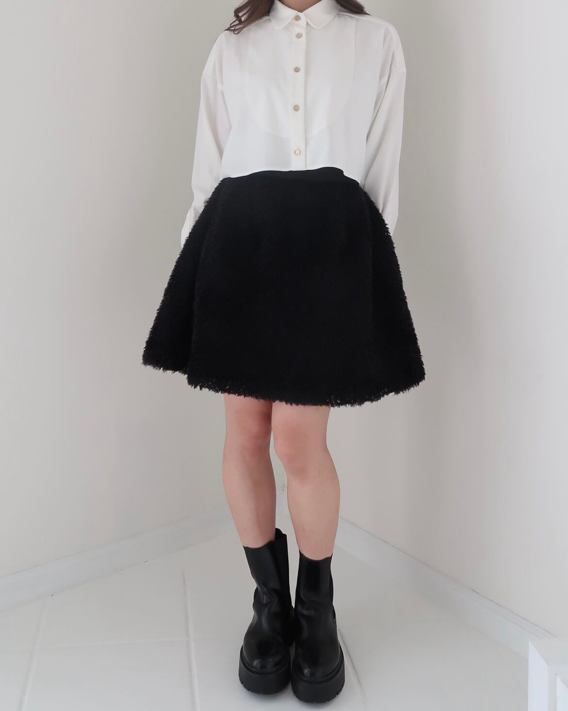 CAVORI Anthurium Skirt カラー:ブラック
