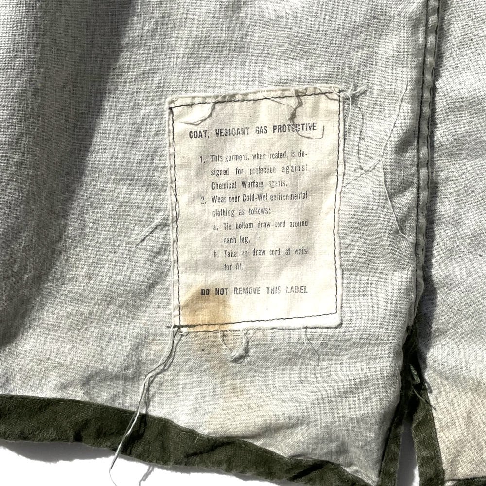 USARMY] Gas Protective Coat & Overpants Setup [1960s-] Vintage