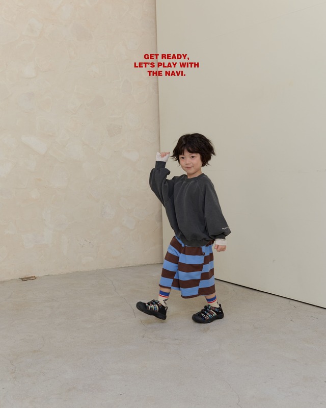 《送料無料》予約:スクエアバミューダパンツ【navi】