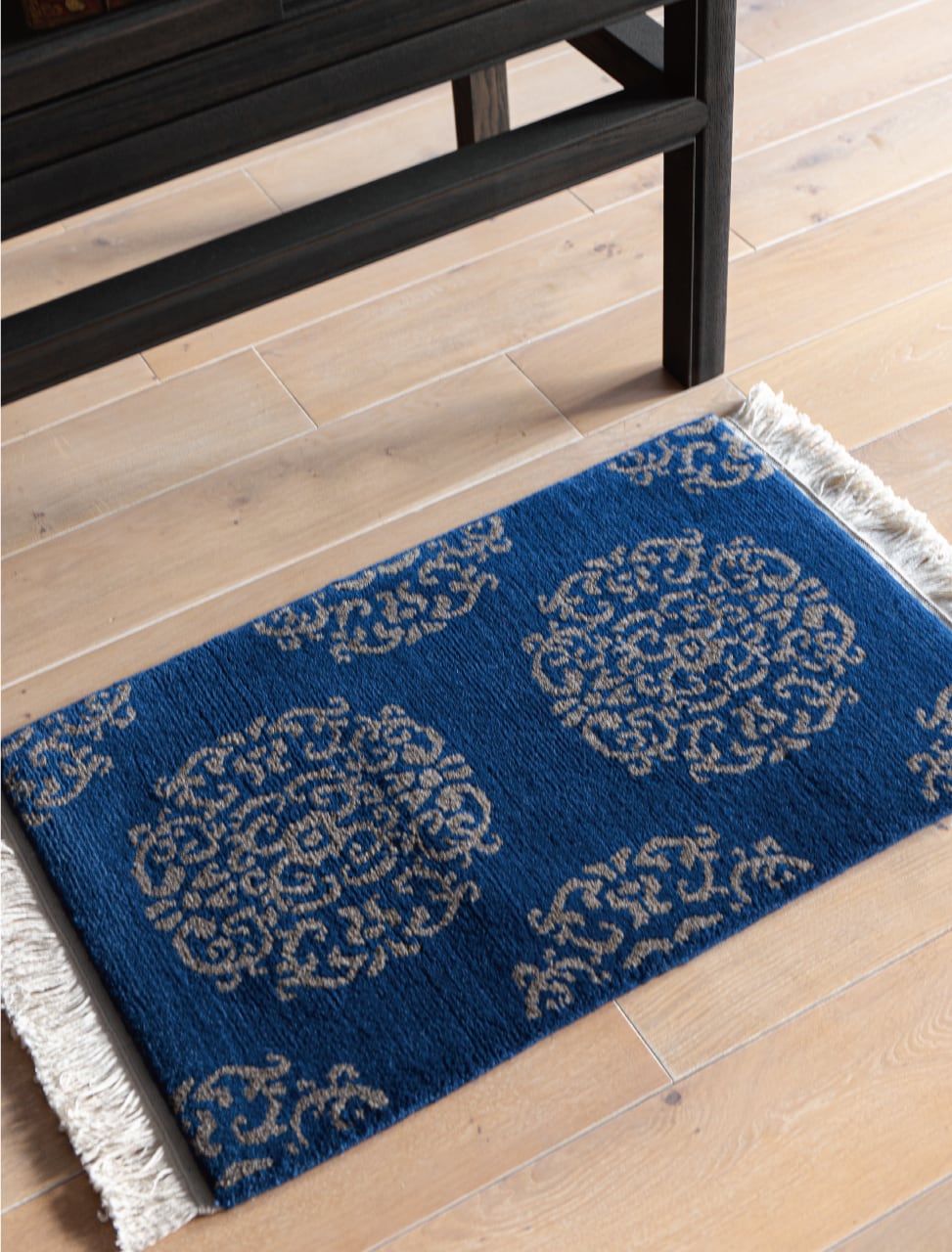 チベタンラグ　蓮華マンダラ　長方形 チベタンラグ 蓮華マンダラ 長方形 すべてのラグ | ノルブ | norbu