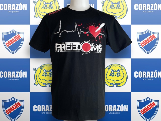 FREEDOMS×CORAZON『NO PAIN NO GAIN 』Tシャツ