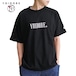 YOIDORE ヨイドレ ベーシックロゴTEE 半袖Tシャツ メンズ レディース オーバーサイズ ロゴT バックプリント rit826228 BLACK