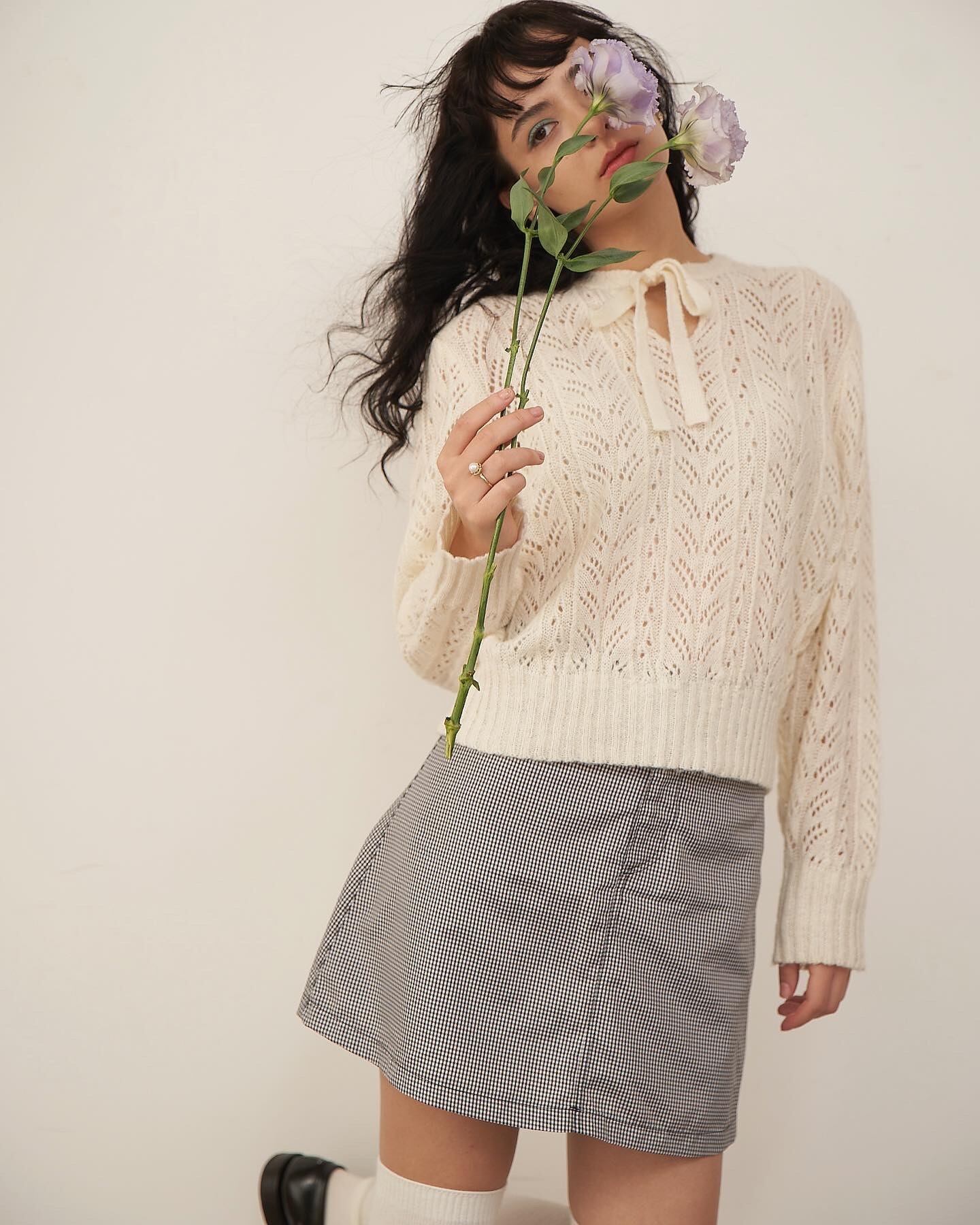 スカート philme check skirt MEME original gingham check skirt | MEME vintage（ミーム