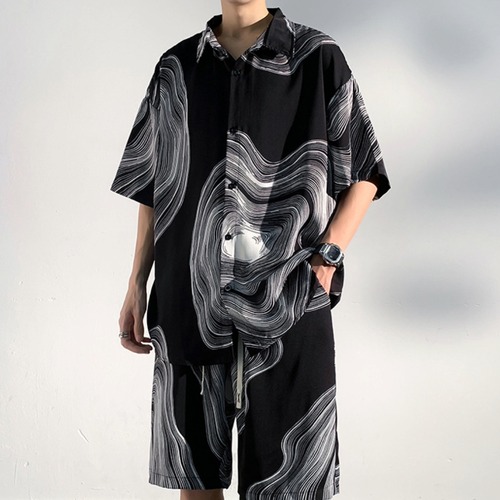 Veil Loose Shirt Set  TB2334 画像