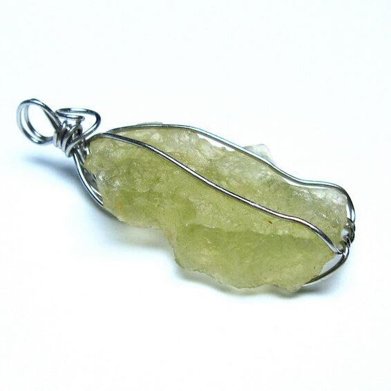 リビアングラス ペンダント 一点物 メール便可 [M便 1/20] 112-13587