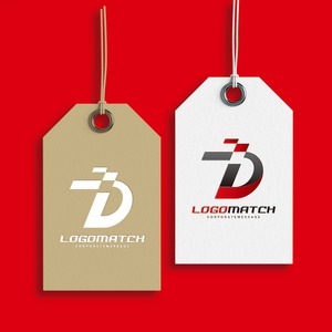 迅速に前進するDのロゴ