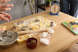 ヴィンテージテーブル110cm幅【Umbure Cinq-ウンビュレサンク-】