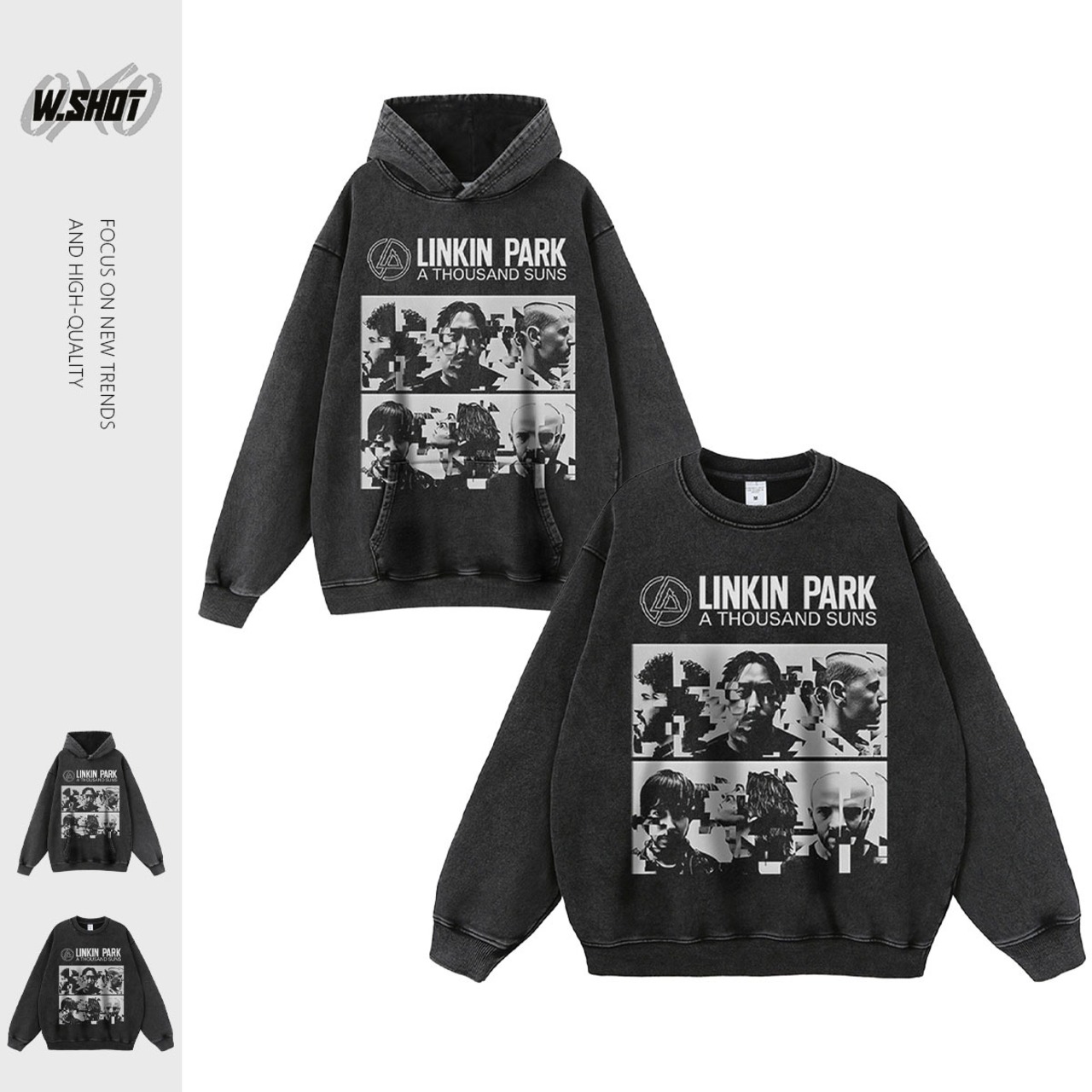 VINTAGE ストリート LINKIN PARK パーカー/スウェット T1427