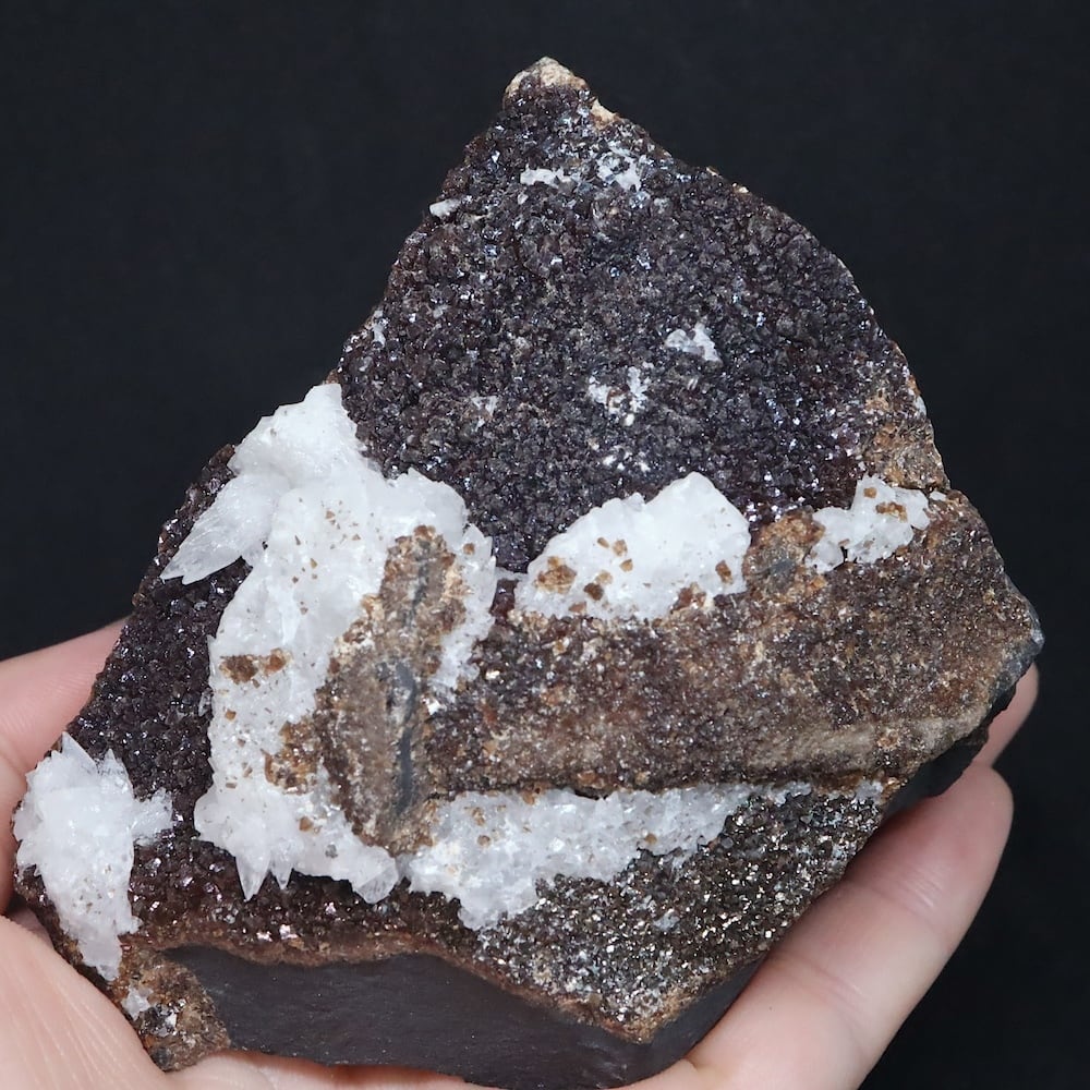 希少！アイオワ州産 イリデッセント カルサイト 原石 522g IRI050 鉱物