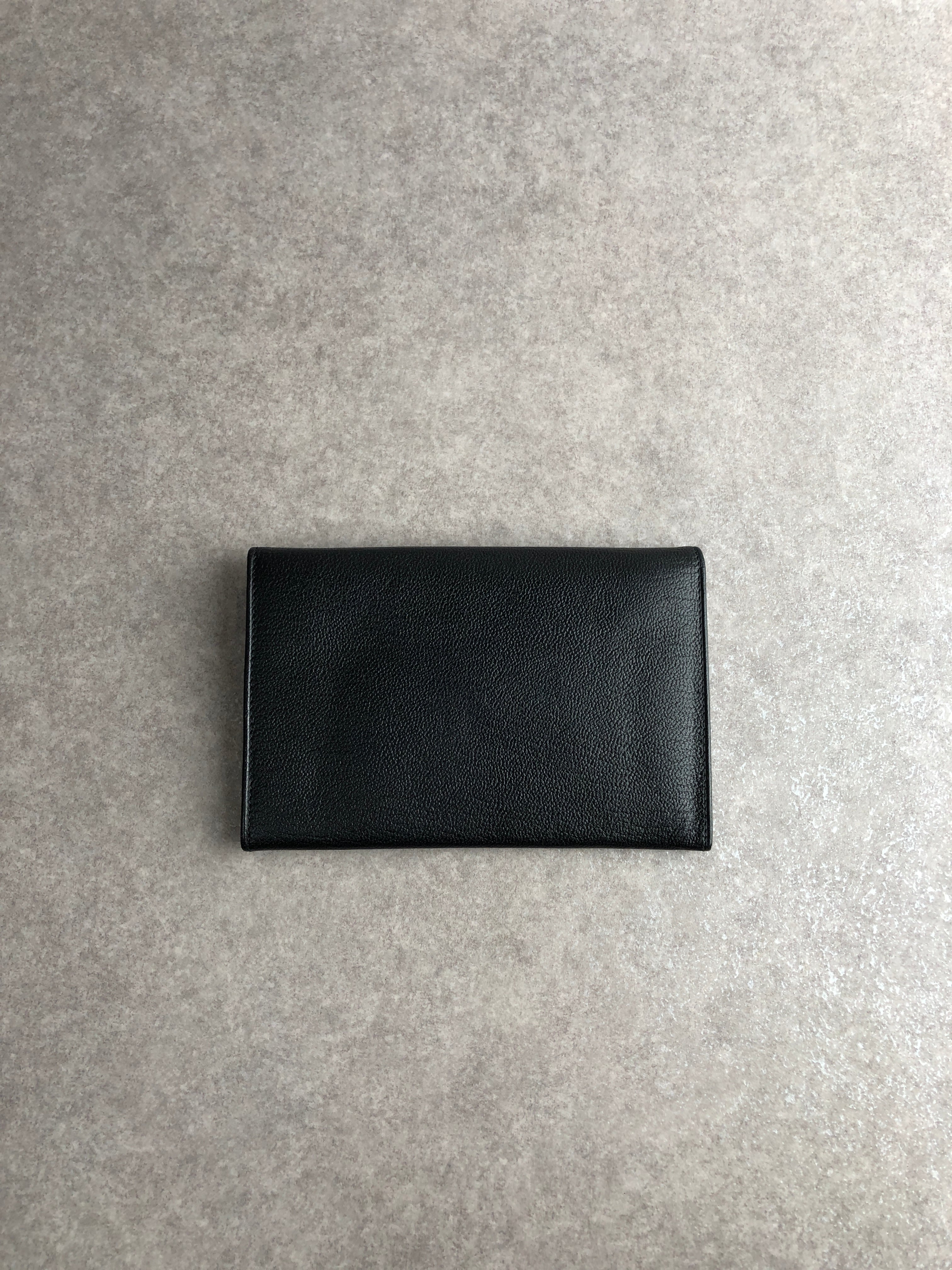 【ヴィンテージ】シャネル 財布 ラムレザー ココマーク ブラック CHANEL(シャネル)ココマーク ラムスキン ヴィンテージ 財布 二つ折り
