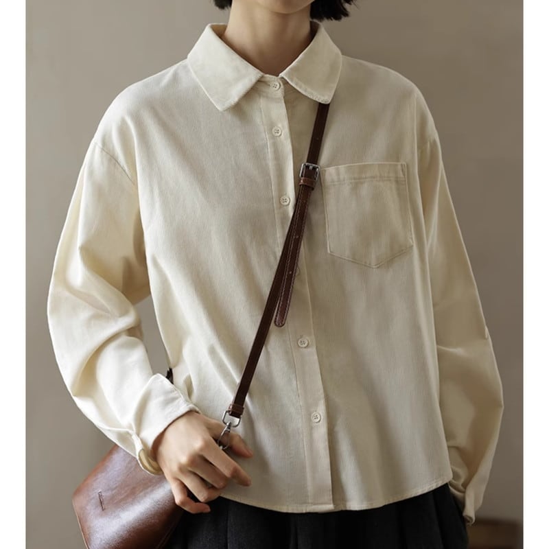 コーデュロイシャツ M0938