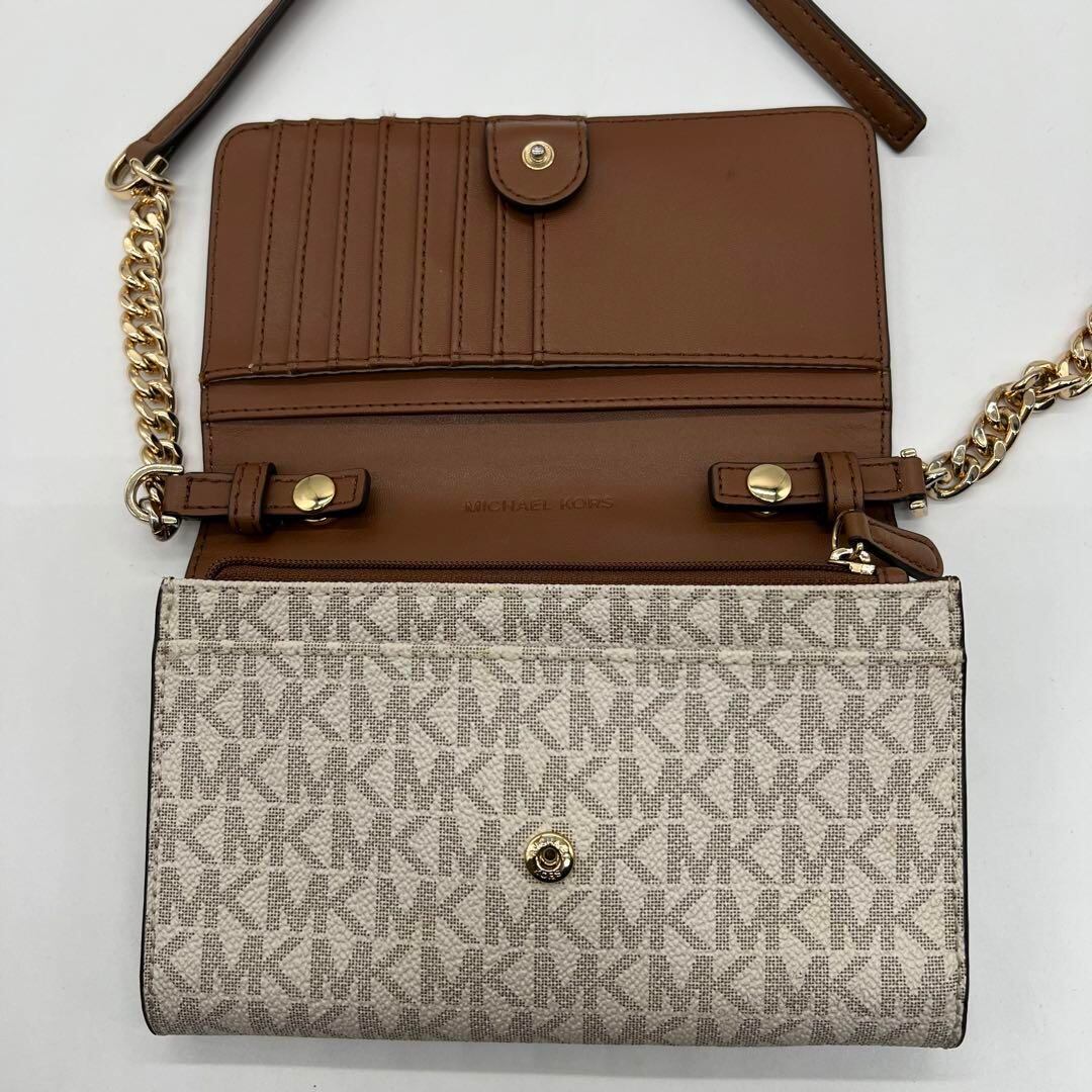 極美品】マイケルコース ショルダーウォレット ショルダーバッグ 