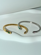 Colorful stone bangle