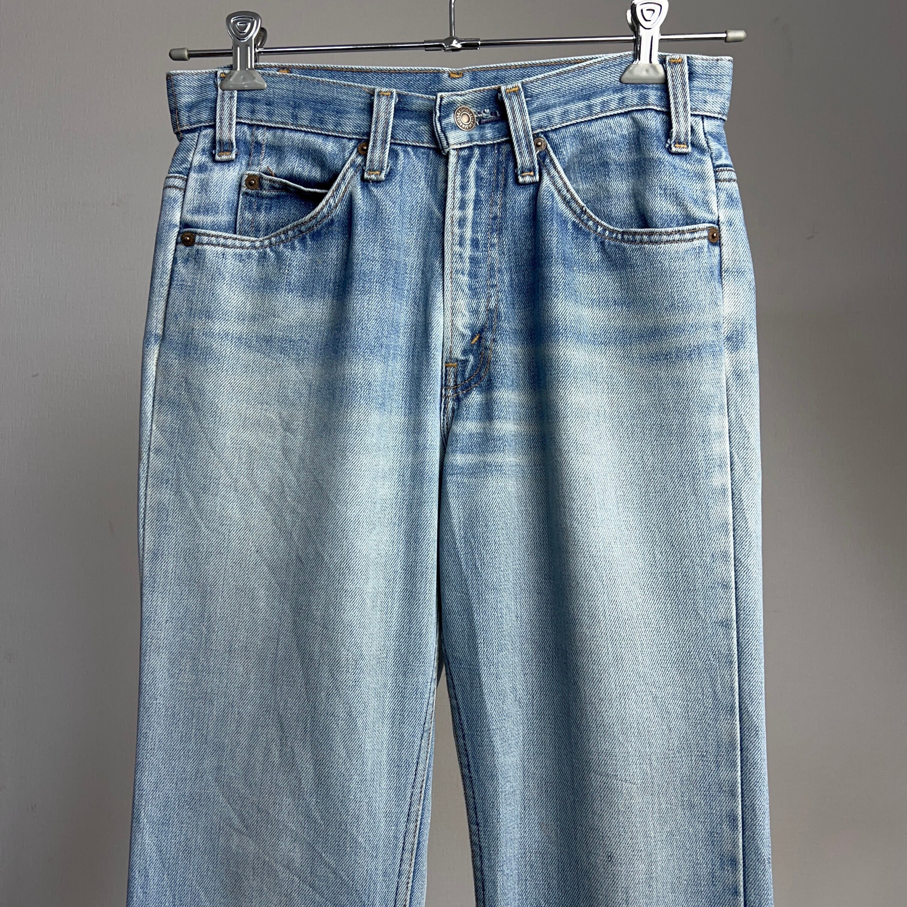 70's Levi's 517 Bootcut Denim Pants W30 オレンジタブ 70's Levi's 517 Bootcut Denim Pants W30 オレンジタブ